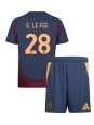 AS Roma Enzo Le Fee #28 Alternativní dres pro děti 2024-25 Krátký Rukáv (+ trenýrky)